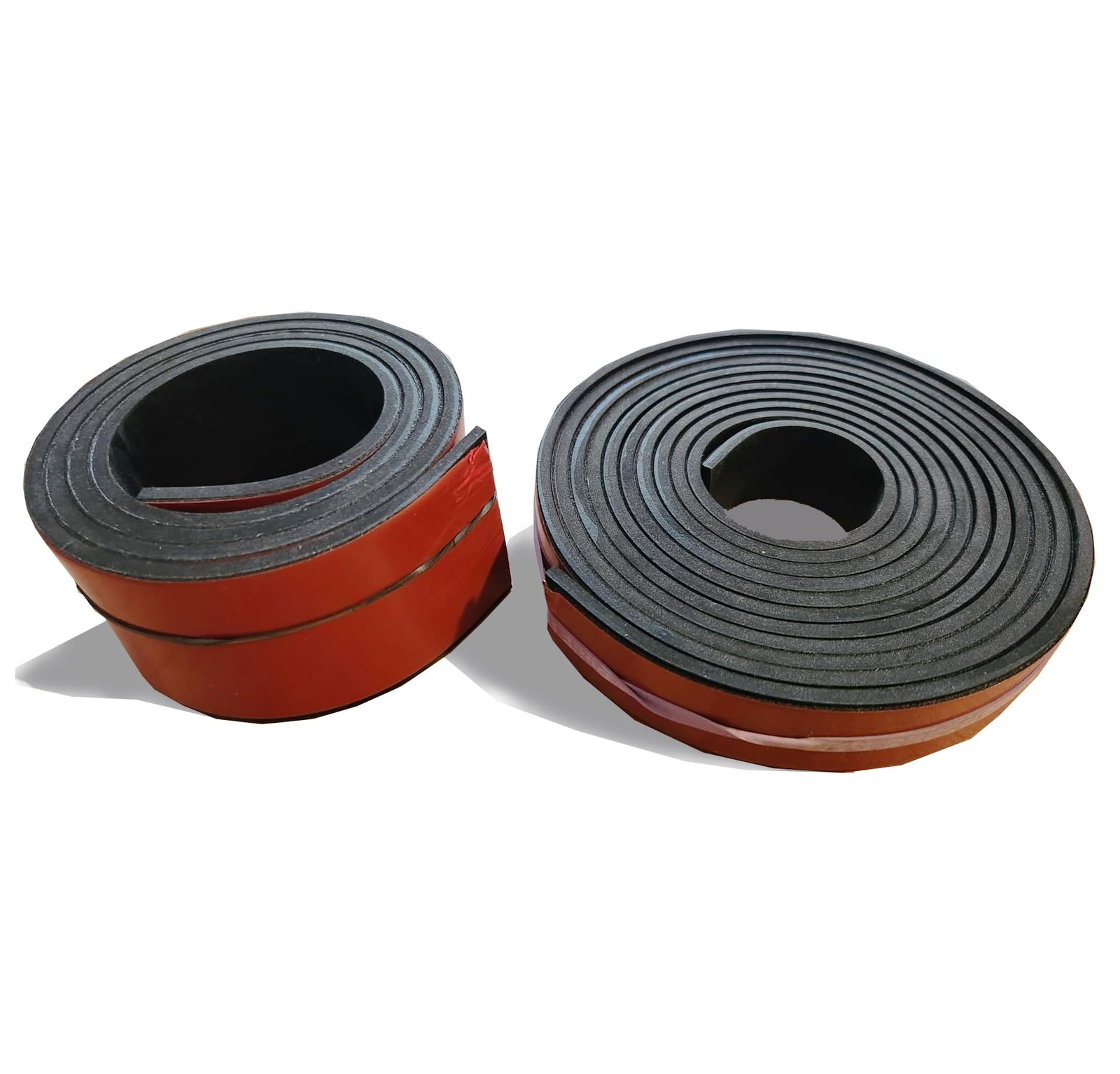 Rubber Strips with Adhesive Backing 1″&2″ Wide x1/8″ Thick x118&40″ Long 2 Si…