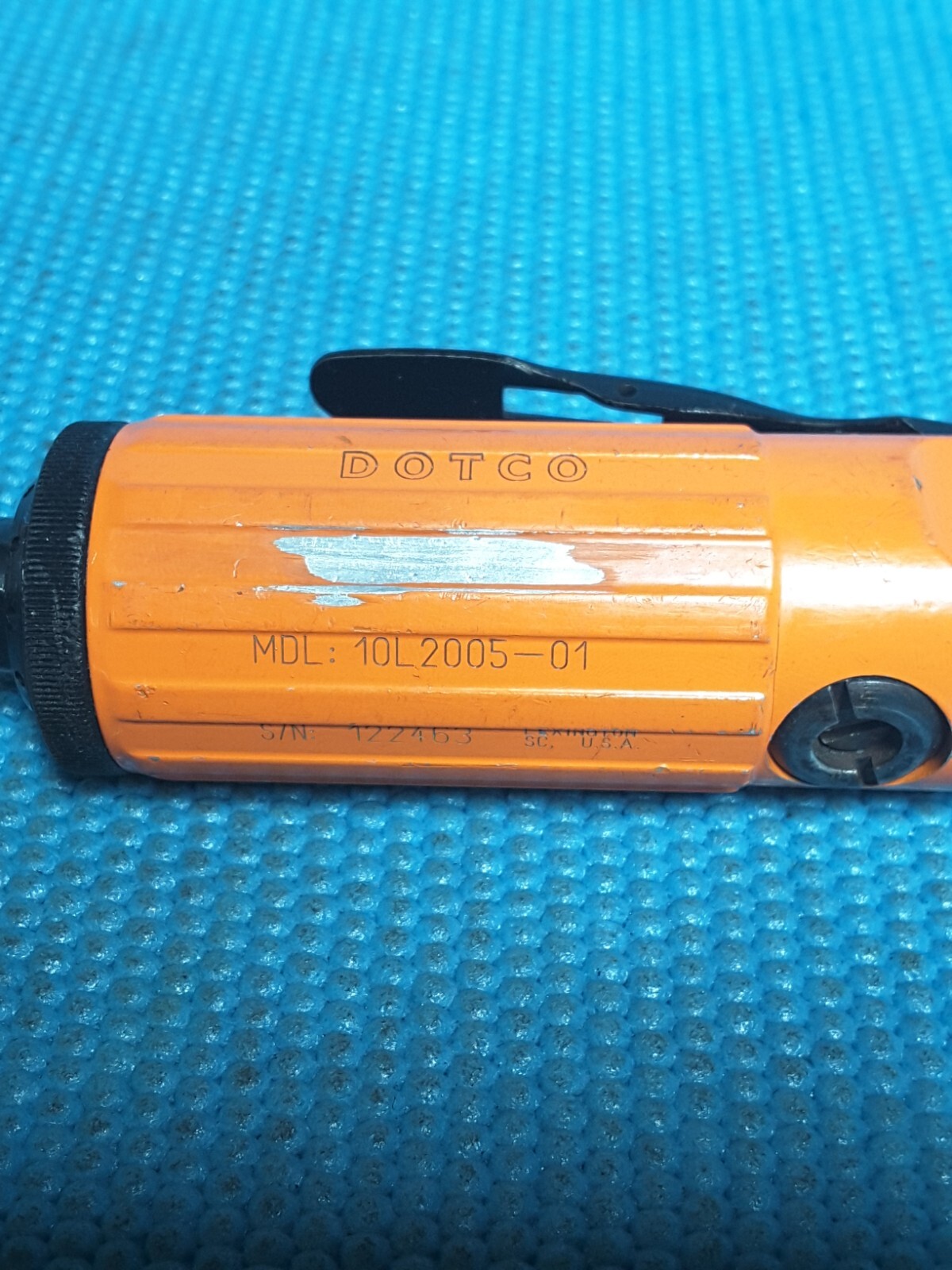 Dotco DIE GRINDER 20,000 RPM 1/4 collet,