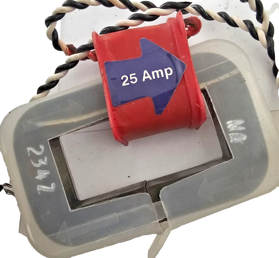 E-Mon 48025 KWH Meter 277/480V 25 Amp 50-400 HZ w/1 SplitCore Current Sensor