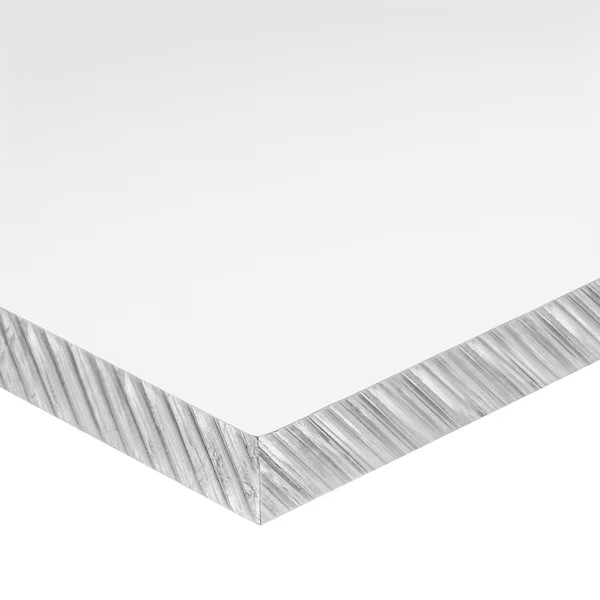 Colorless Polycarbonate Polycarbonate Sheet 48″ L x 32″ W x 1/4″ Thick