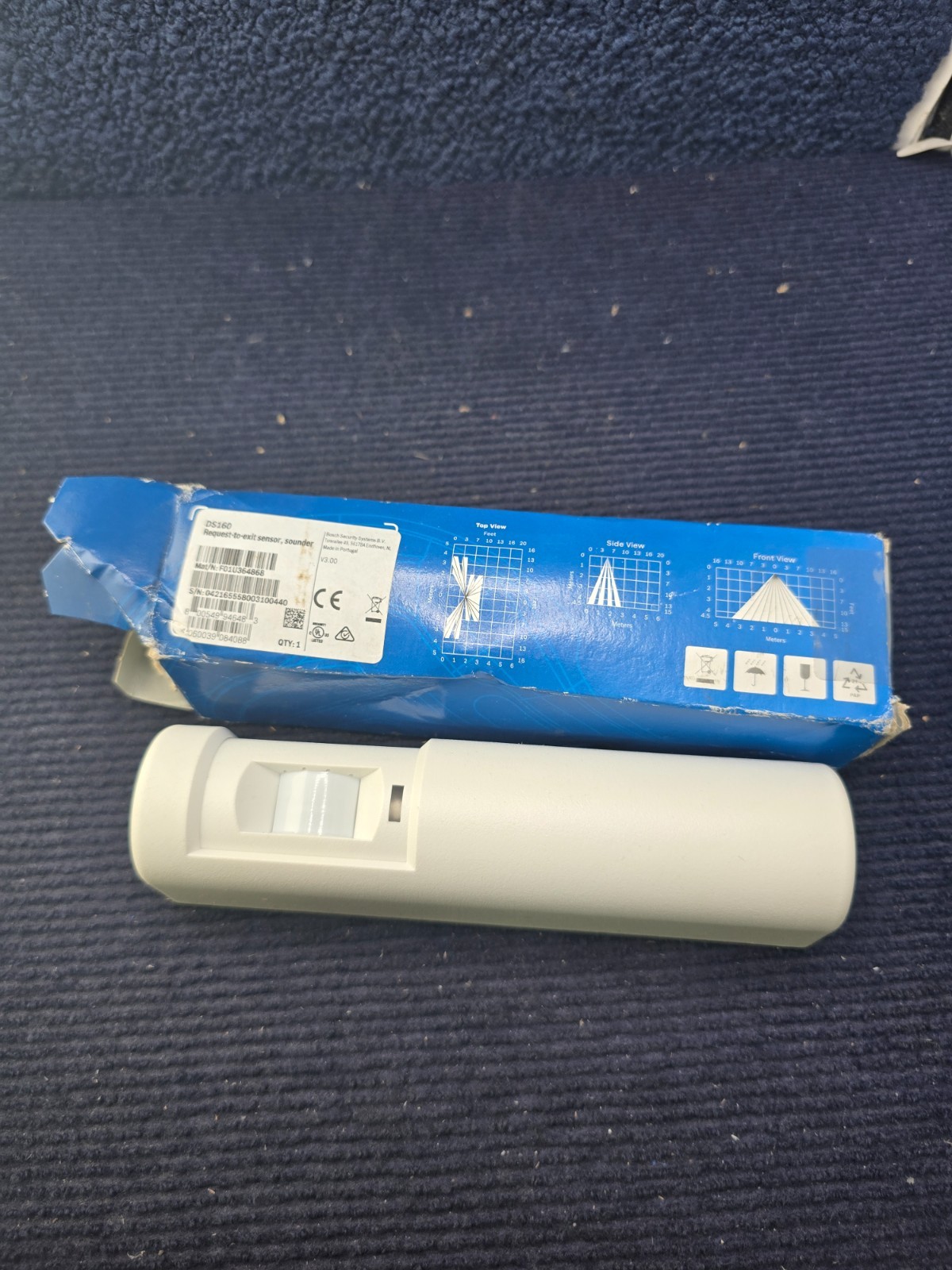 Bosch DS160 High Performance Passive Infrared Request To Exit Motion Sensor