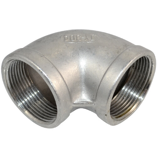 3/8″ 1/2″ 3/4″ 1″ inch 90° Elbow Female to Female NPT Threaded Stainless Steel