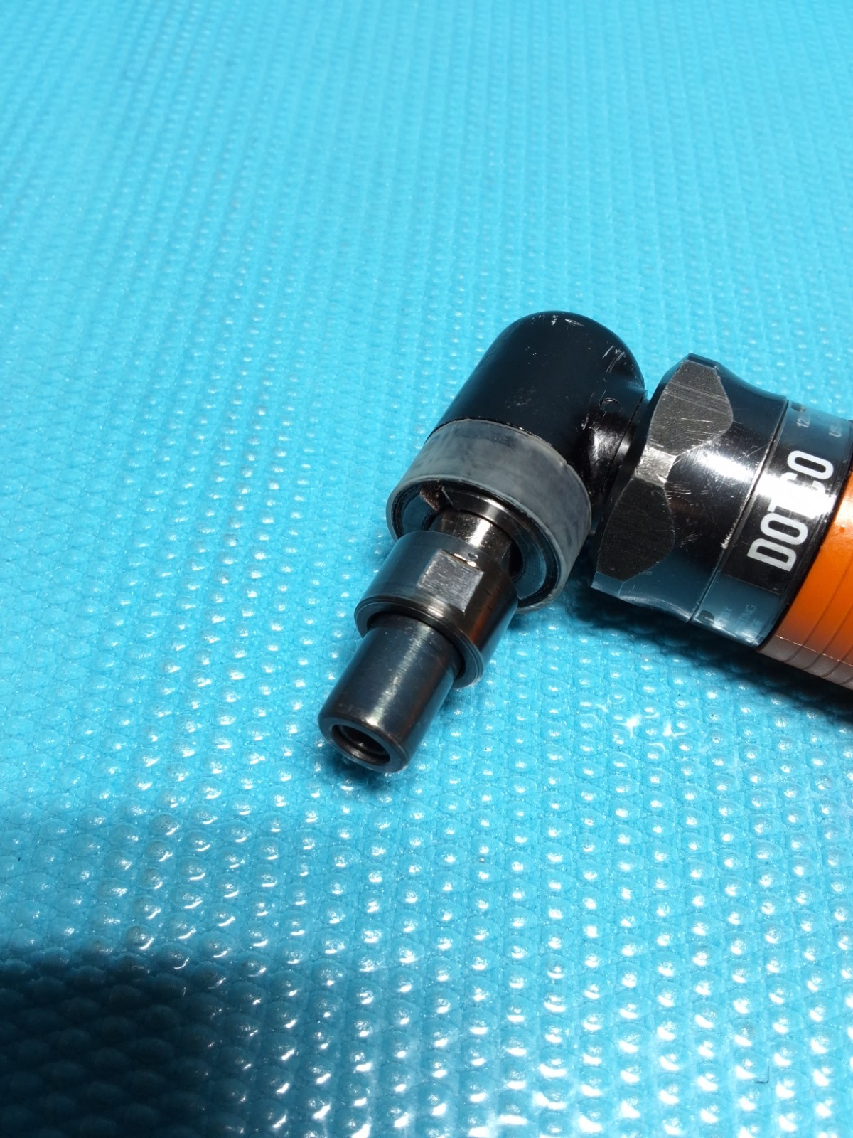 Dotco 12LF281-36 Right Angle Die Grinder, 20,000 RPM — 1/4″ Collet.