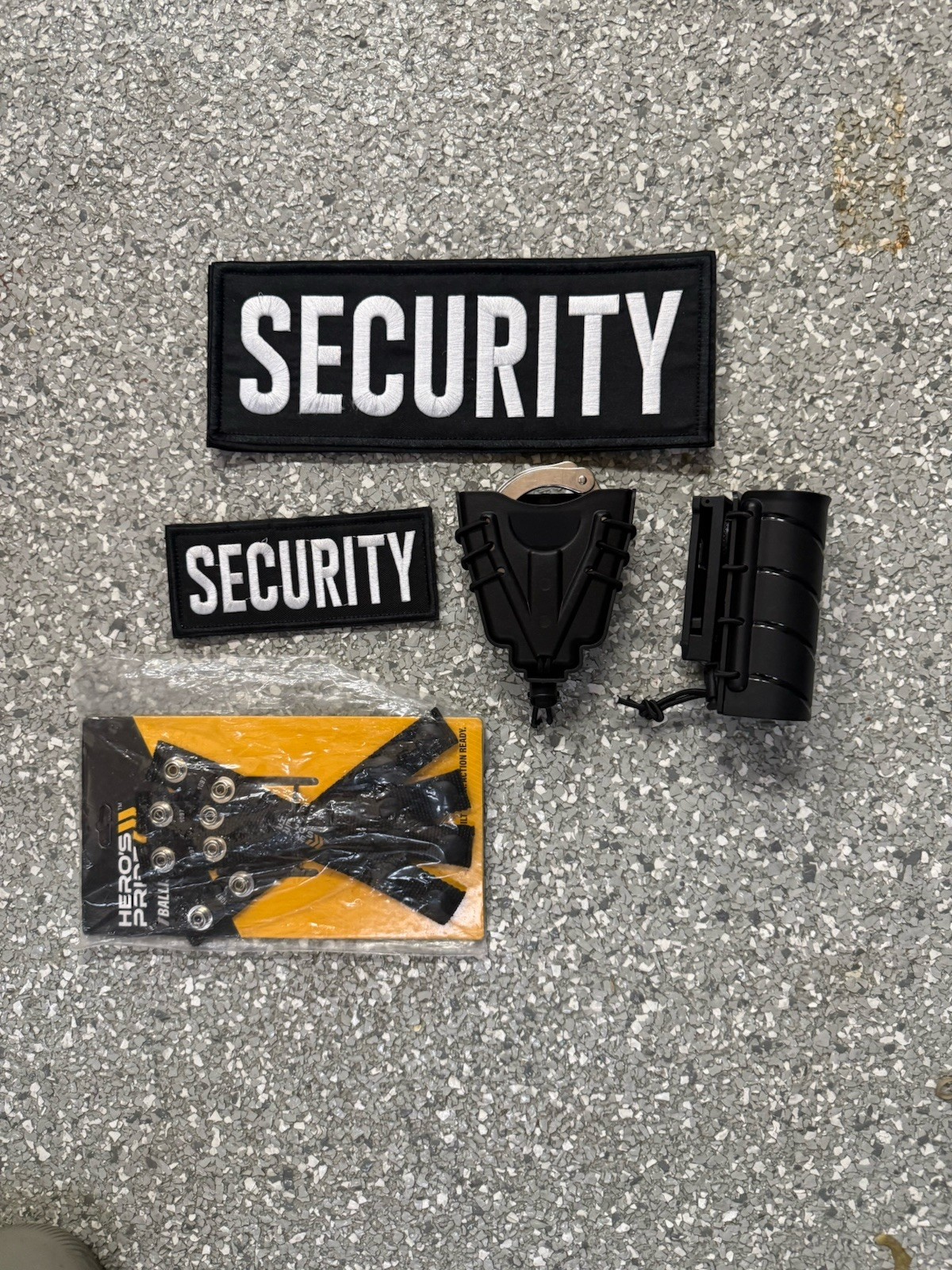 Security Patches & Duty Belt Molle Assessories