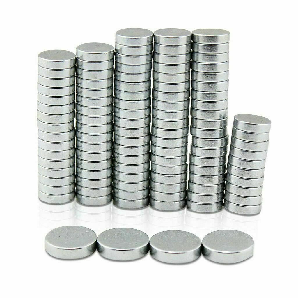 Lot 50-200 Pcs Neodymium Magnets Round Disc N52 Super Strong Rare Earth Magnet