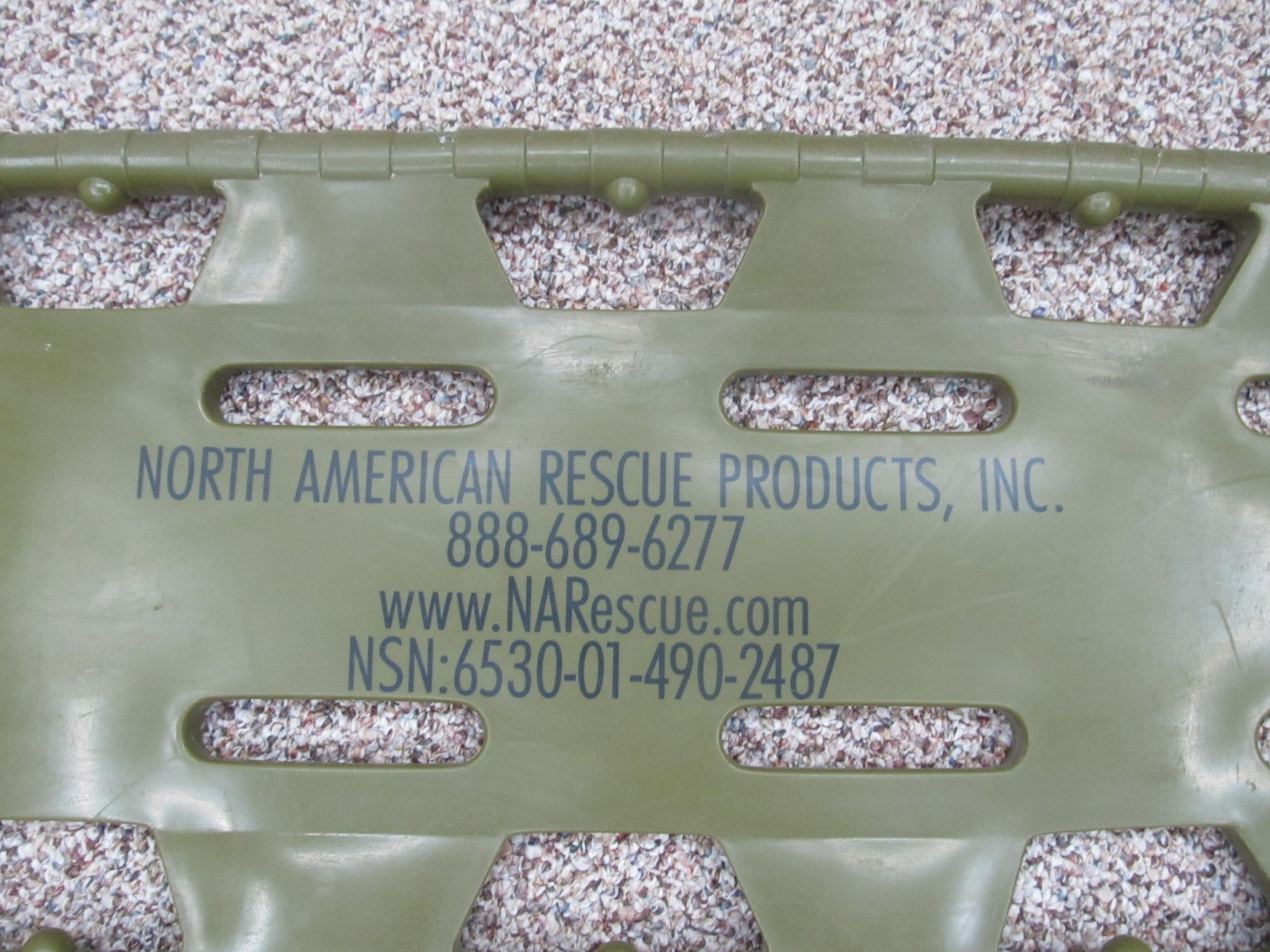 Military Rapid Deployment Stretcher Backboard Spine Board U.S. 73″ x 16″x 2″