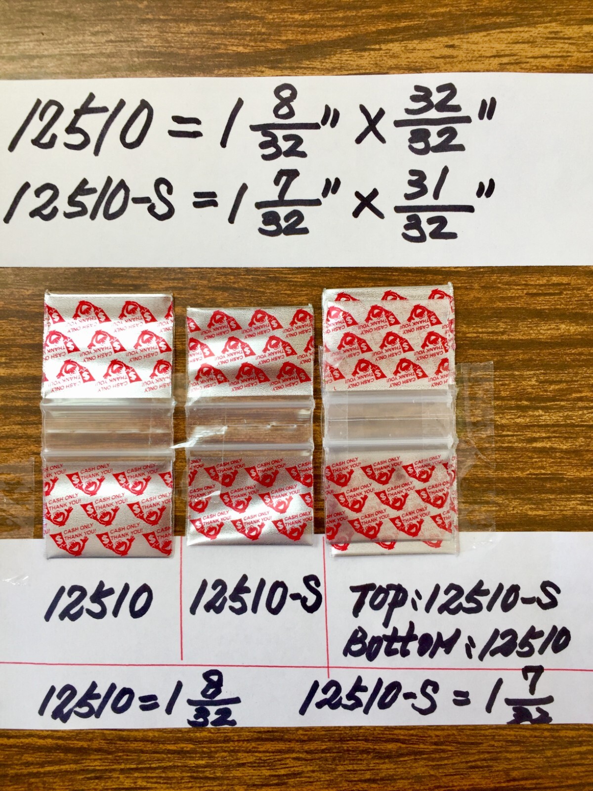 3838 MINI ZipSeal BAGS 10 DESIGN MIX 1000PCS OR CHOOSE 3/8″ X 3/8″, 👀Details🔽
