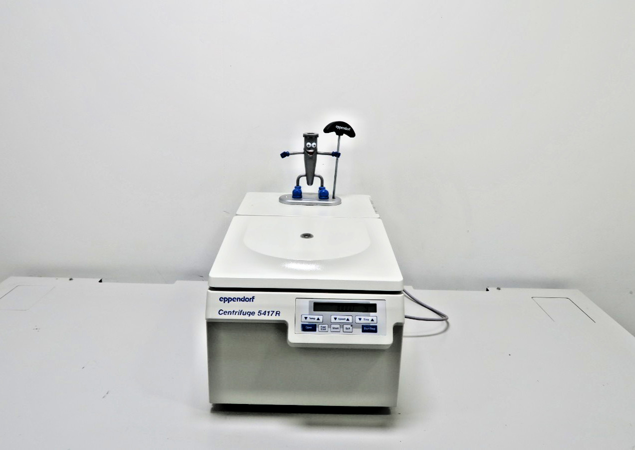 Used Eppendorf 5417R Refrigerated Centrifuge with FA-45-30-11 Fixed Angle Rotor
