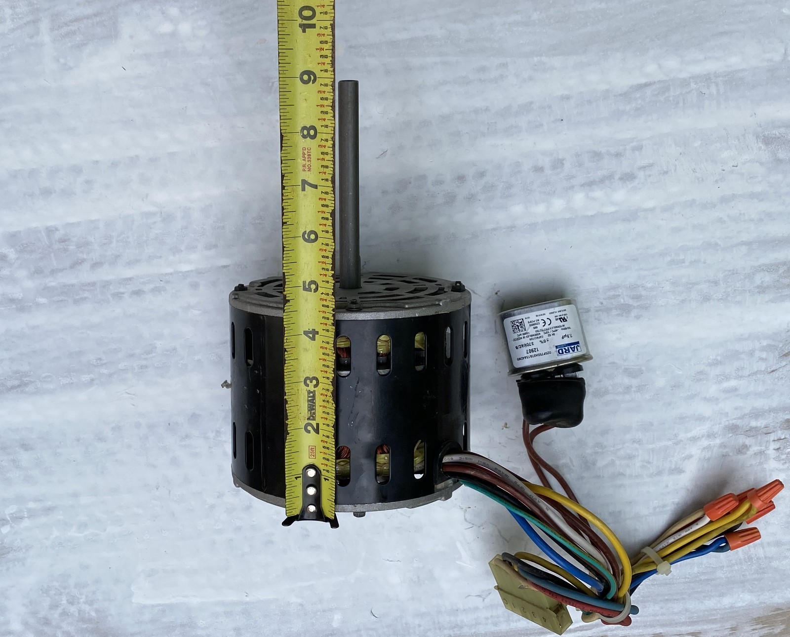 Furnace Blower Motor-Broad Ocean Y7L623C546S and 7.5 uF Capacitor