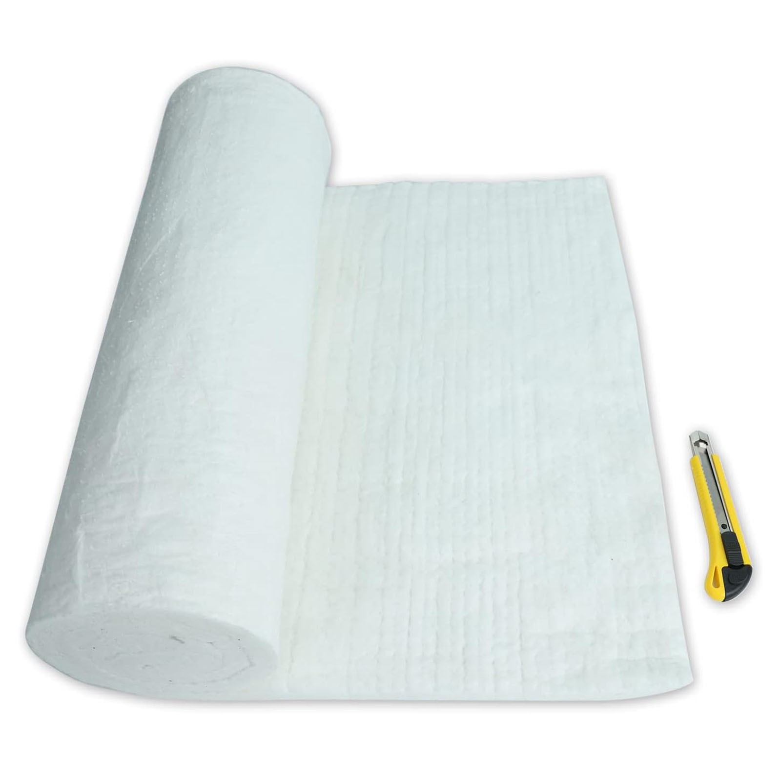 Ceramic Fiber Fireproof Insulation Blanket 1″ x 16″ x 48″ For forging kiln Stove