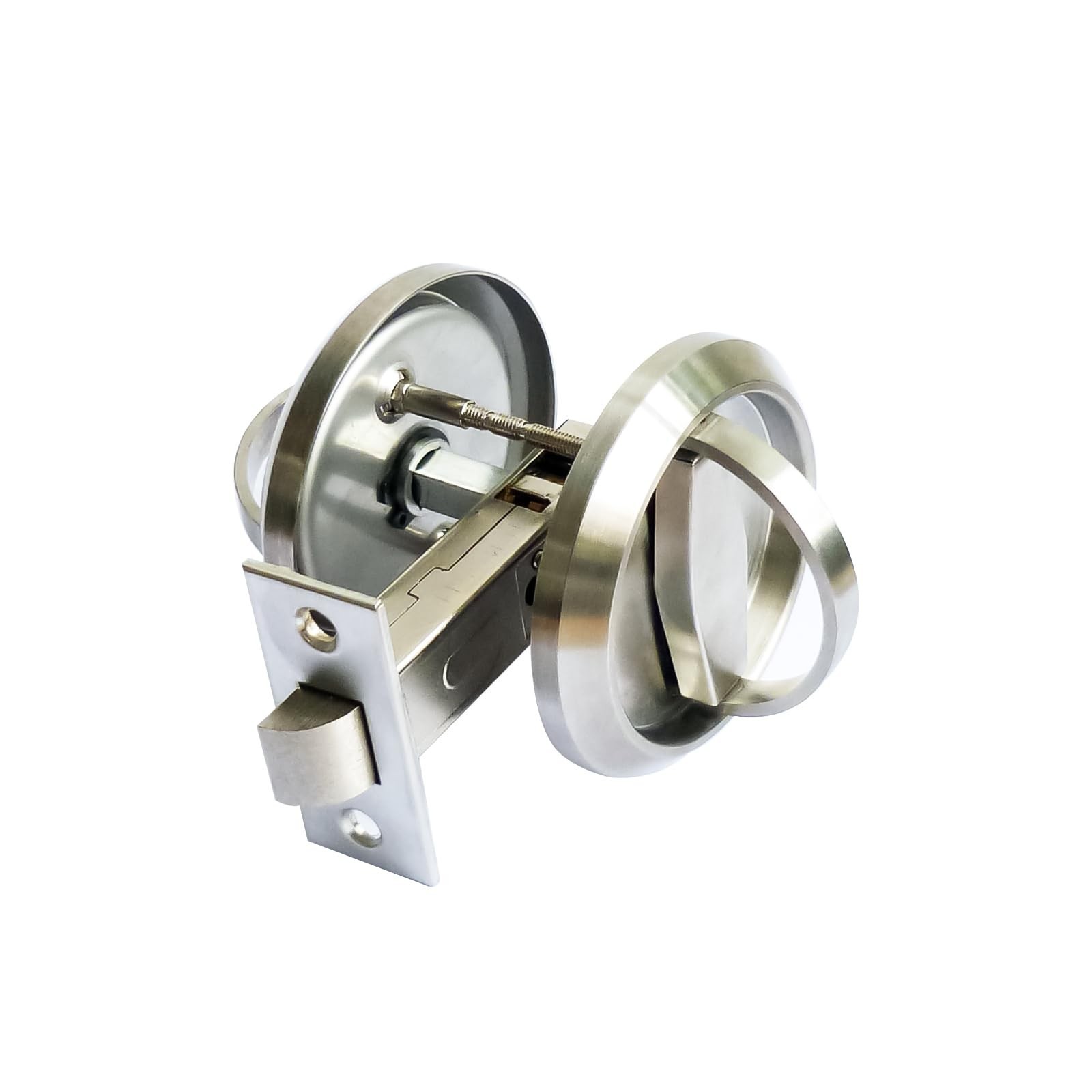 304 Stainless Steel, Low Profile Door Knobs, Ring Doors Pulls, Corridor Hidde…