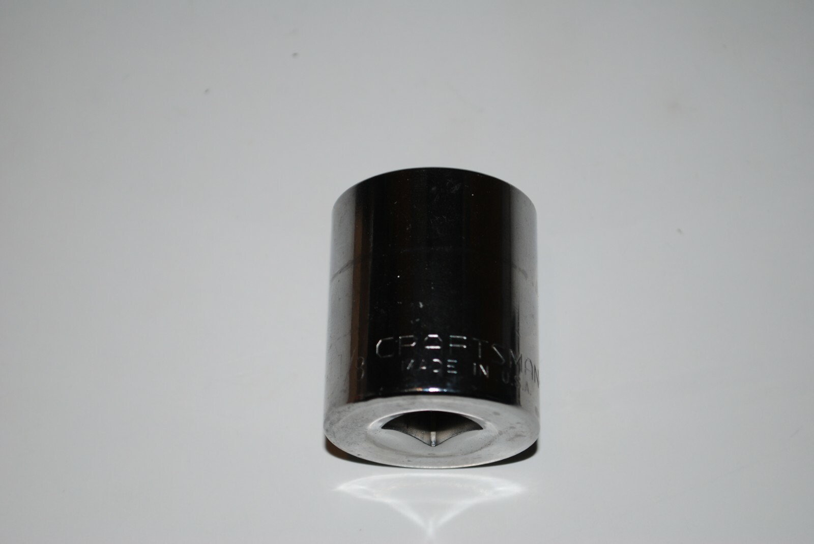 Craftsman Industrial 1-1/8” 12-pt 1/2″ Drive Socket. Made in USA