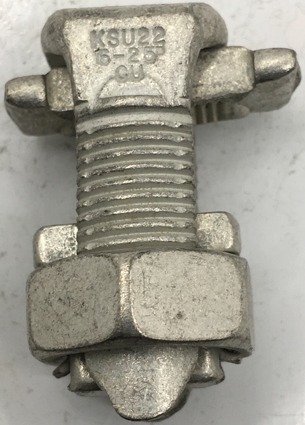 KSU22 BURNDY CROSS FLAT-.74 X LENGTH 1.25 X W-.57 TIN-PLATED COPPER ALLOY SERVIT