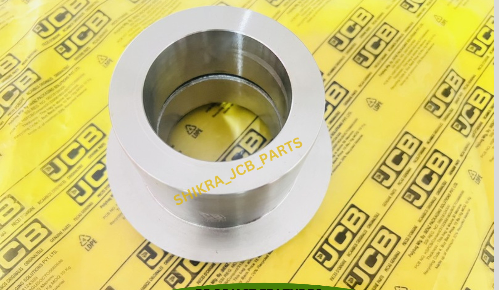 JCB PARTS – GENUINE JCB DIPPER ARM STEEL BUSH (PART NUMBER: JNV1579)