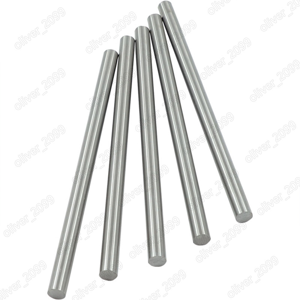 316 Stainless Steel Stick Round Bar Solid Rods Dia. 2mm-55mm Length 200mm/250mm