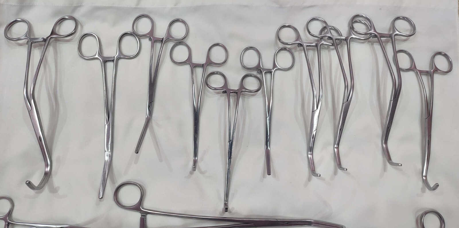20 PCS SET VASCULAR CLAMPS SURGERY INSTRUMENTS DEBAKY SURGICAL INSTRUMENTS