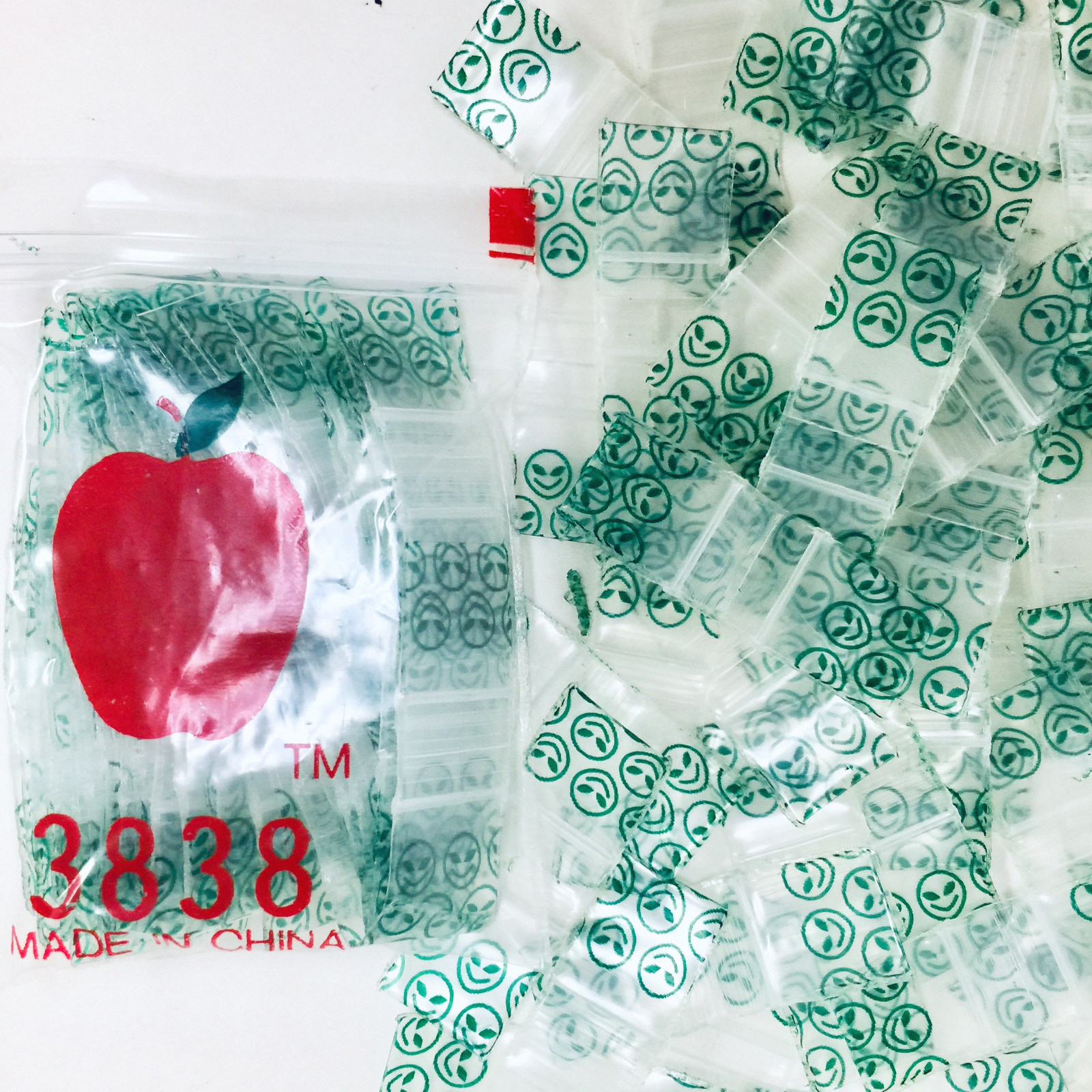 3838 MINI ZipSeal BAGS 10 DESIGN MIX 1000PCS OR CHOOSE 3/8″ X 3/8″, 👀Details🔽