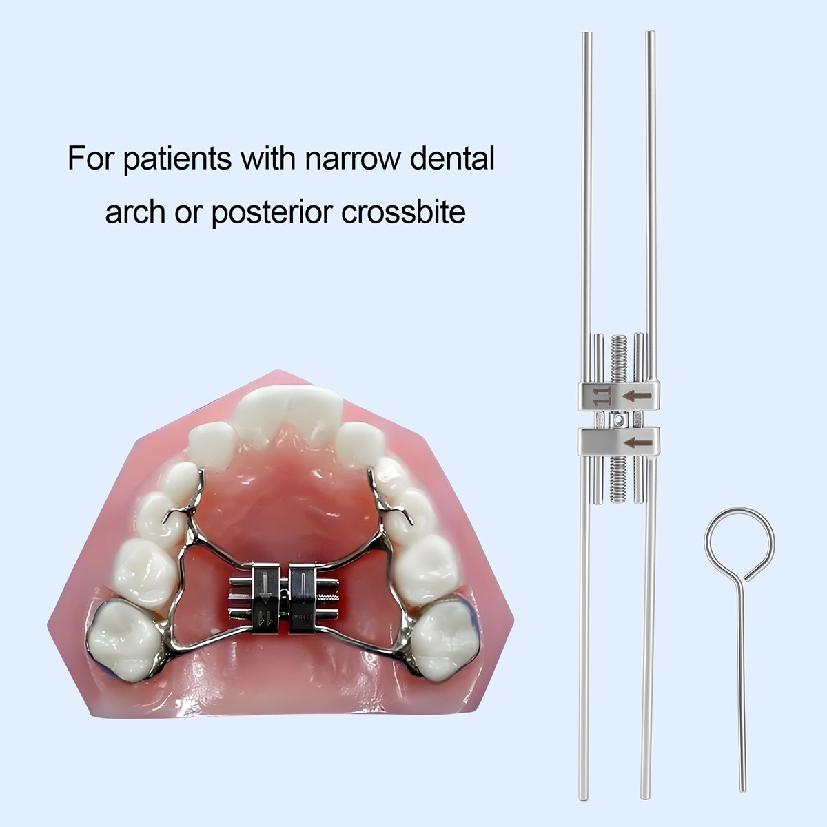 AZDENT Dental Ortho Rapid Maxillary Expansion Screw Palatal Split Hyrax Expander