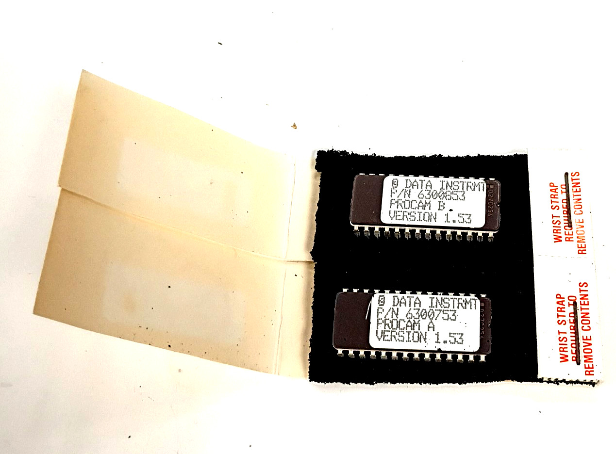 SEMTRONICS CHIP P/N 6300853/ 6300753 PROCAM A,B, VERSION 1.53