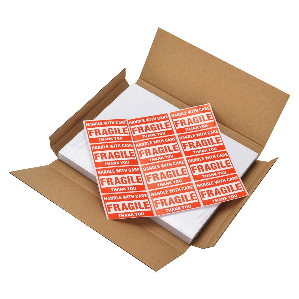 500 8.5″x5.5″ Shipping Postage Labels Half Sheet Self-Adhesive for Laser Inkjet