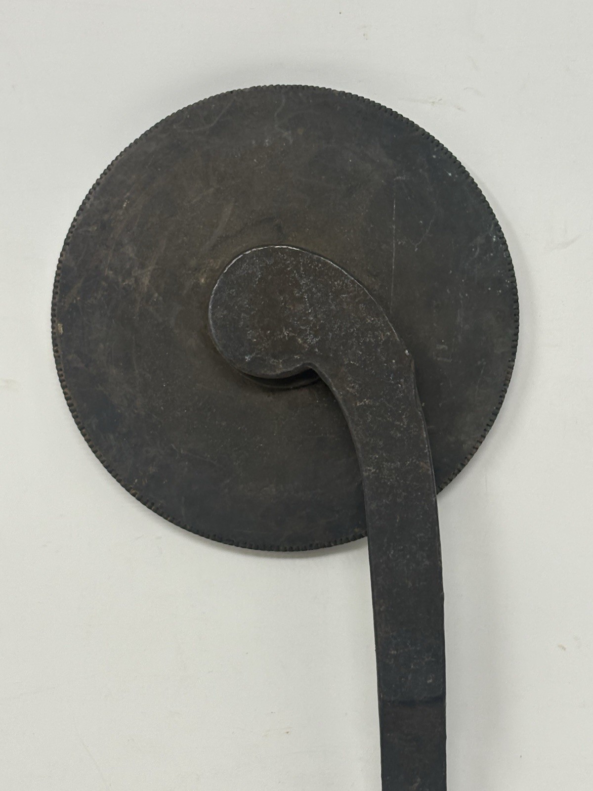 Antique Bookbinding Finishing Wheel Tool Stem & Wheel No Handle Steel Vintage