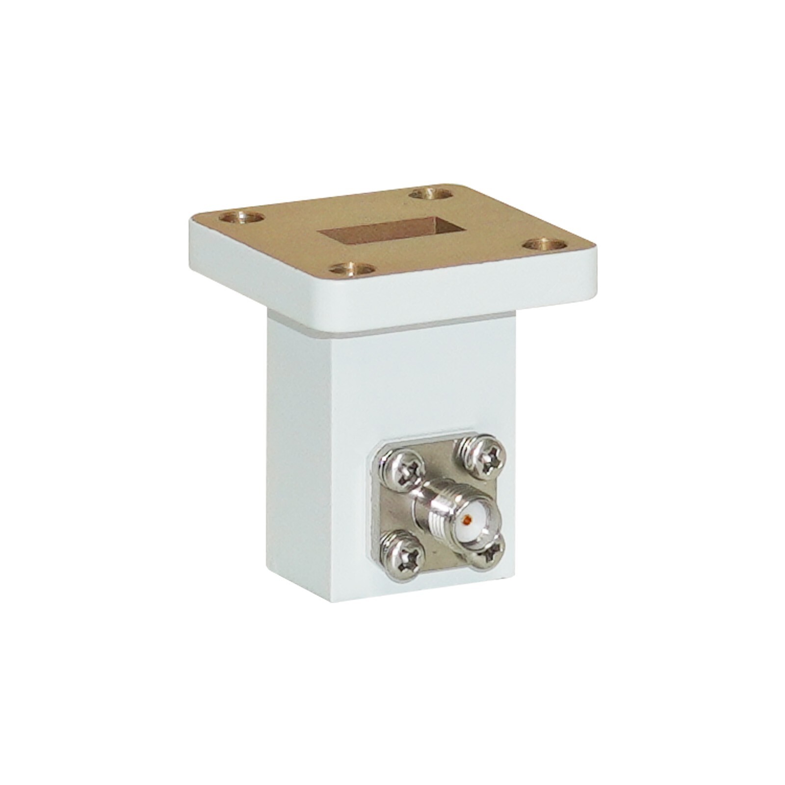 WR51, SMA Female, Orthogonal Waveguide to Coax Adapter, 14.5 – 22.0 GHz