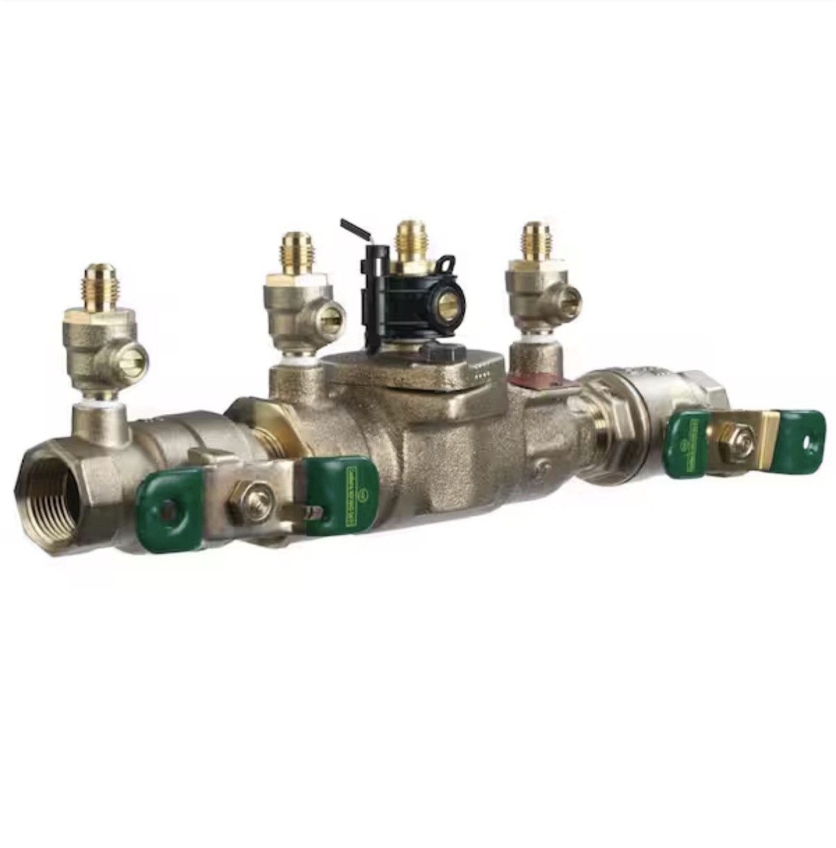 Watts 3/4 in. Bronze Double Check Valve Backflow Preventer with Freeze Sensor