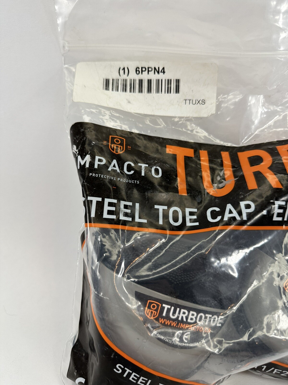 Turbotoe Steel Toe Overshoe Sz XS M 4 – 5 W 6-7 Unisex Pull Over Grey New Unisex