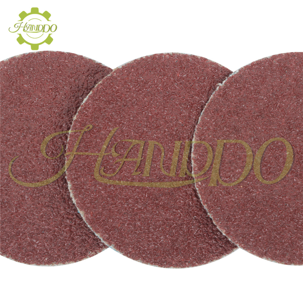 50Pcs 36 Grit 2″ Roll Lock Die Grinder Sanding Grinding Disc Maximum 25,000 RPM