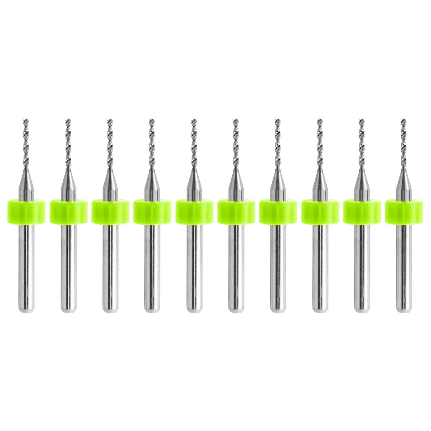 10 Pc 0.040″ (#60) Solid Carbide Drill Bits Kyocera PCB CNC