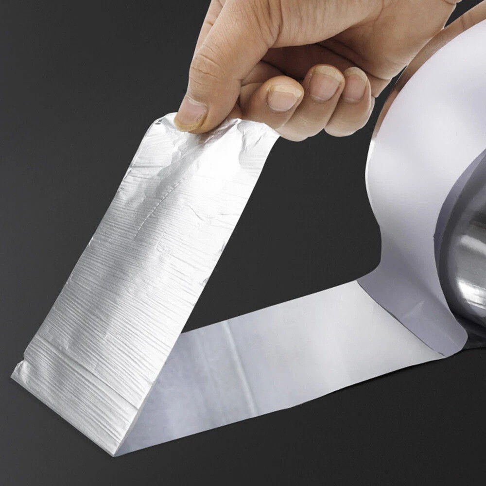 2PACKS Aluminum Foil Tape 1.2in x 33FT Heat Resistant Tape Insulation Ductwork
