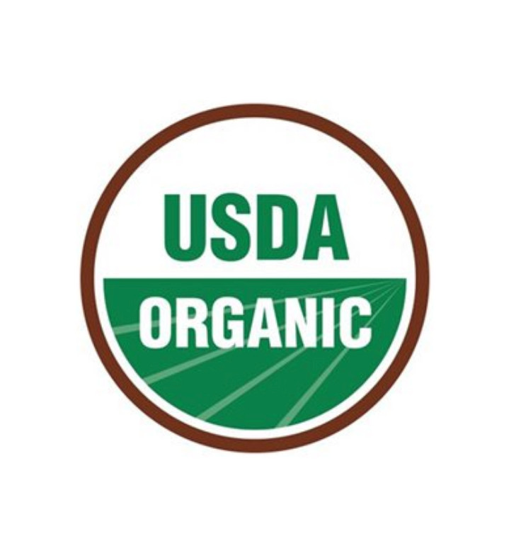 USDA Organic label stickers 1.5″ x 1.5″ 500 each roll food decals new