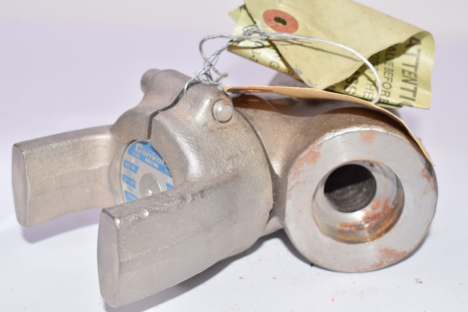 NEW Conval INC, CR13, THROTTLING VALVE, 12C2, Body Yoke F22, ANSI-1500, 1-3/8”