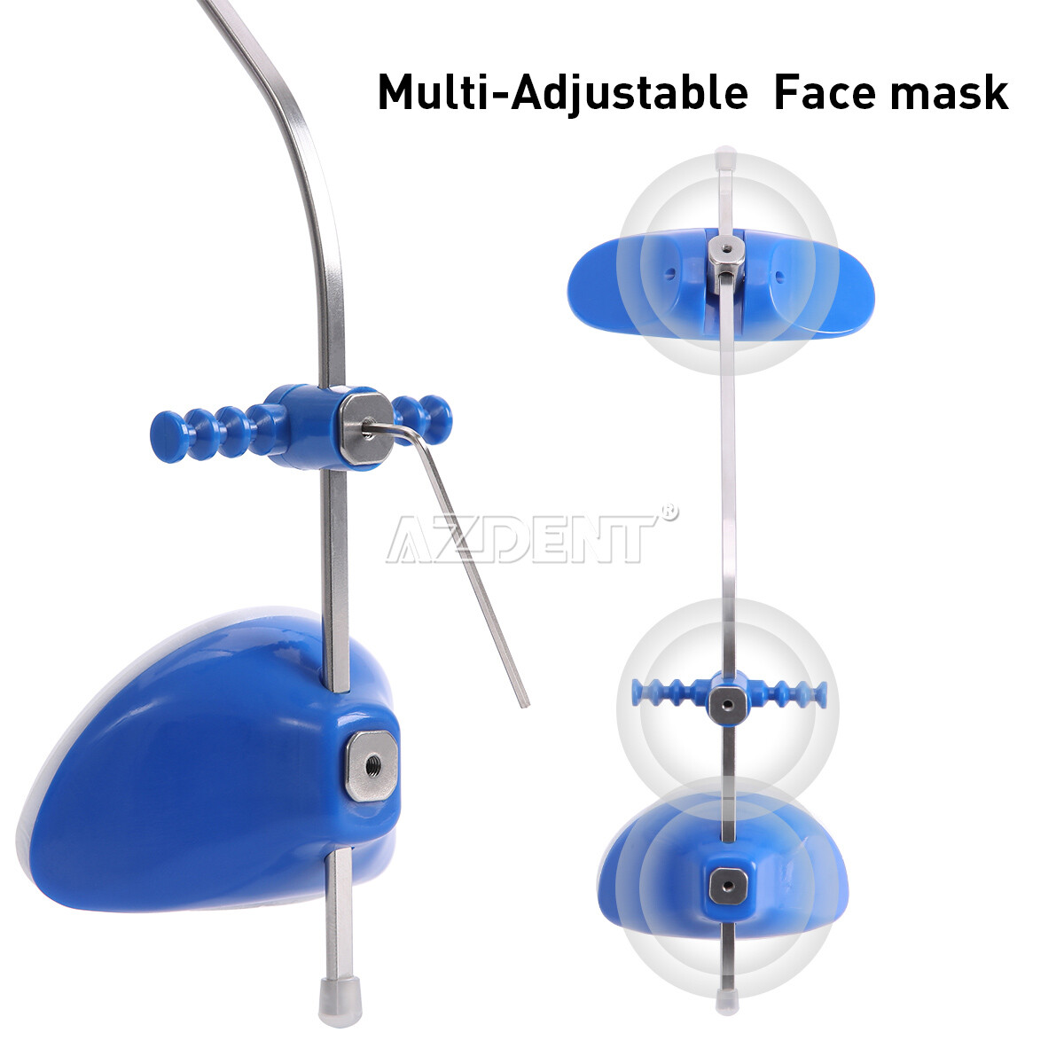 Dental Orthodontic Reverse Pull Headgear Facemask Facial Mascara Adjustable