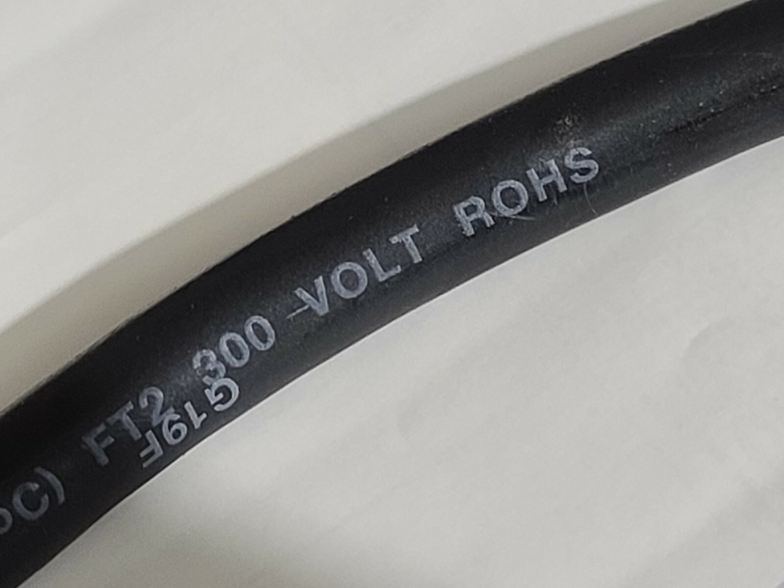 Raymond R.C. 610047 18/6C SJOOW 300V 90C Forklift Control Cable Cord Black /5ft