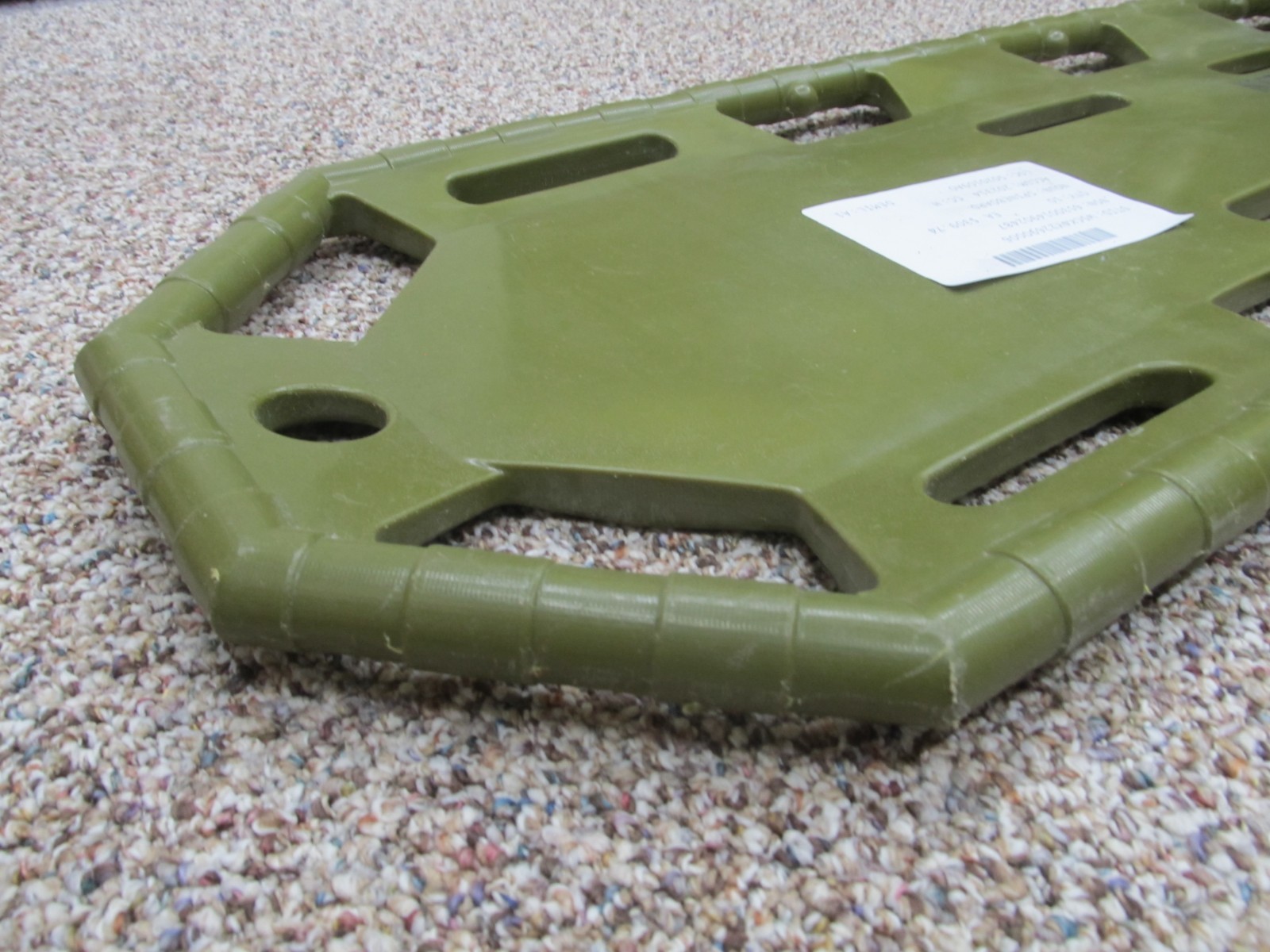Military Rapid Deployment Stretcher Backboard Spine Board U.S. 73″ x 16″x 2″