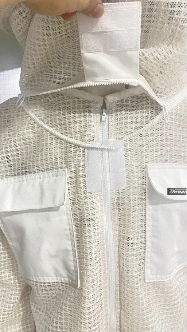 Pro’s Choice premium Ventilated Beekeeping Full SUIT + GLOVES Size; M Thread(R)