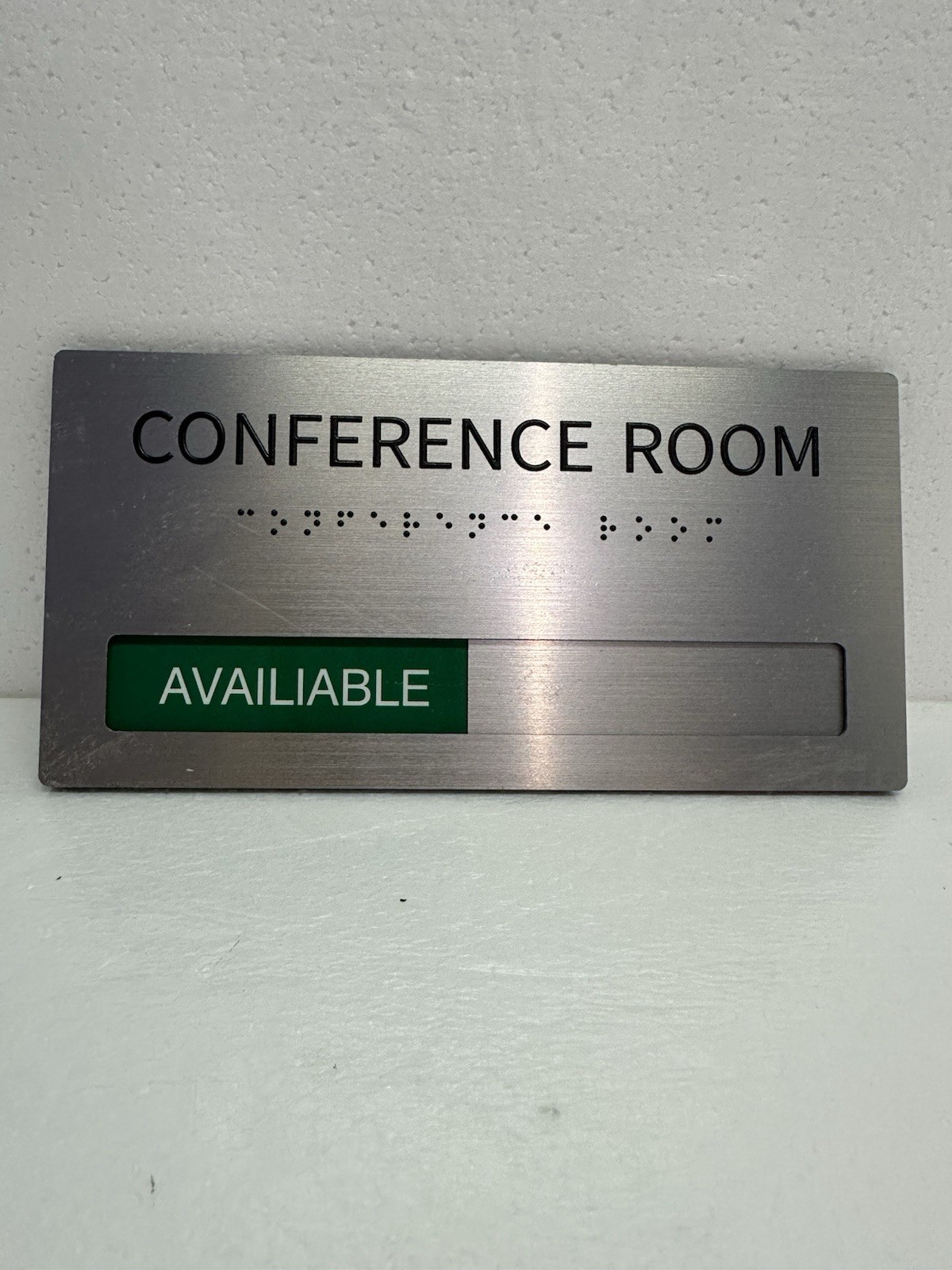 Office Door Signs Do Not Disturb, in Use/Available Slider Sign for Home Office