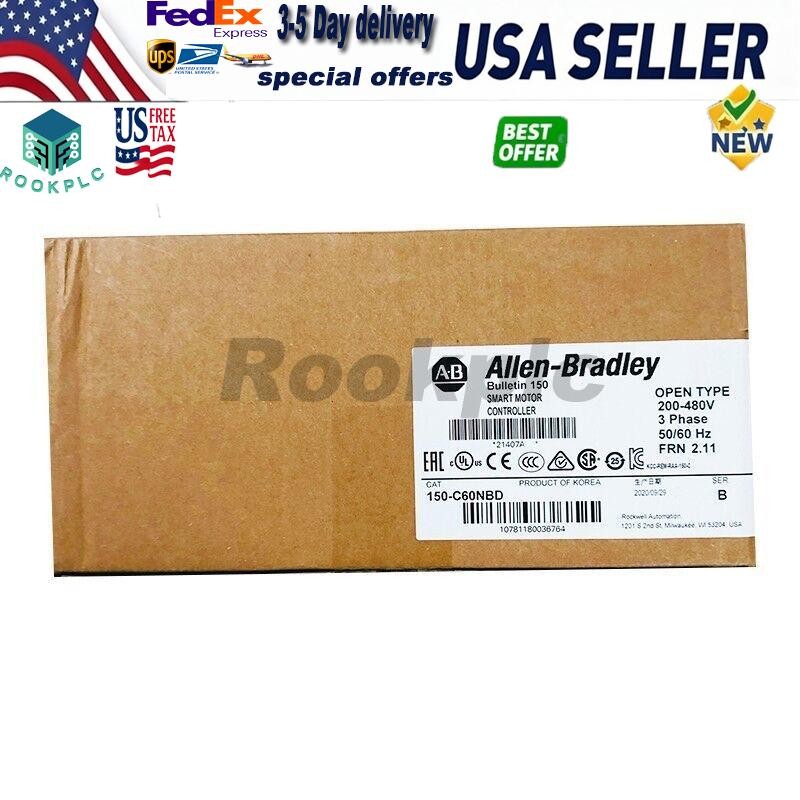 NEW Allen Bradley 150-C60NBD Ser B warranty SOFT STARTER spot shipping