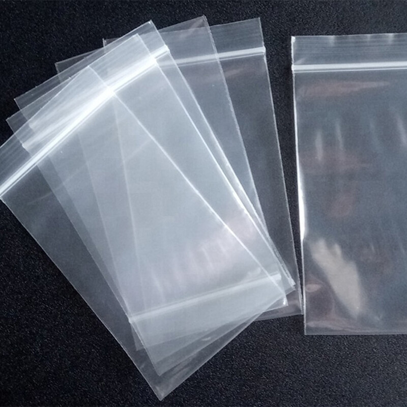 Clear Reclosable Plastic 2-Mil Ziplock Bags Poly Jewelry Zipper Baggies(4″x5″)