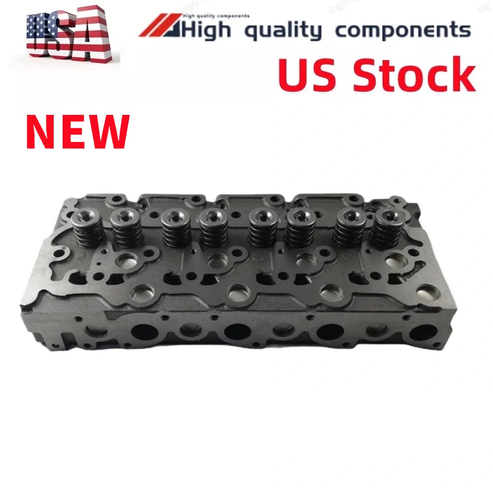 V1903 Cylinder Head W/Valves Springs for Kubota Engine Skid Steer Loader 751