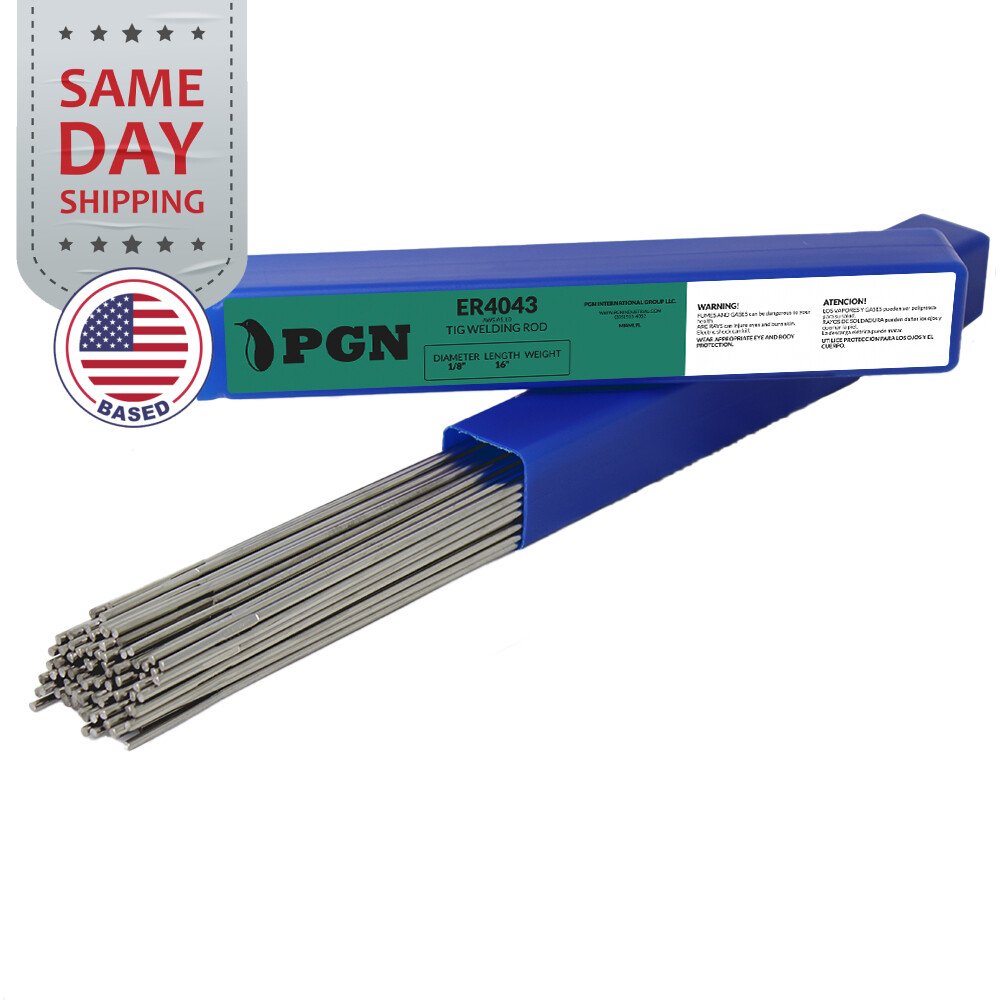 ER4043 1-lb 1/8″ x 16″ Aluminum Welding Rod – TIG Filler Rod, TIG Rod