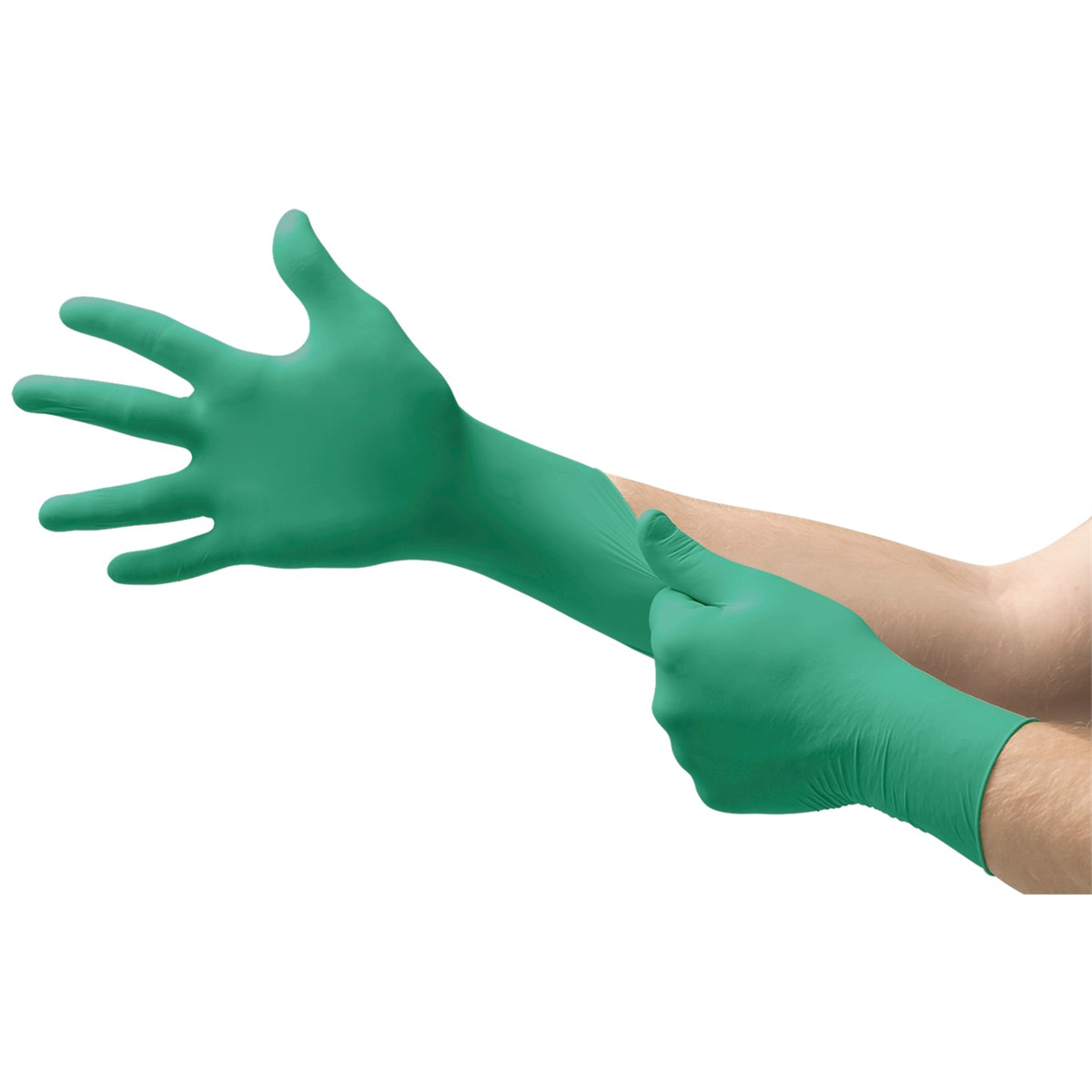 Ansell Ansell TouchNTuff 92-600 Nitrile Disposable Glove – Medium – 100 Count 5