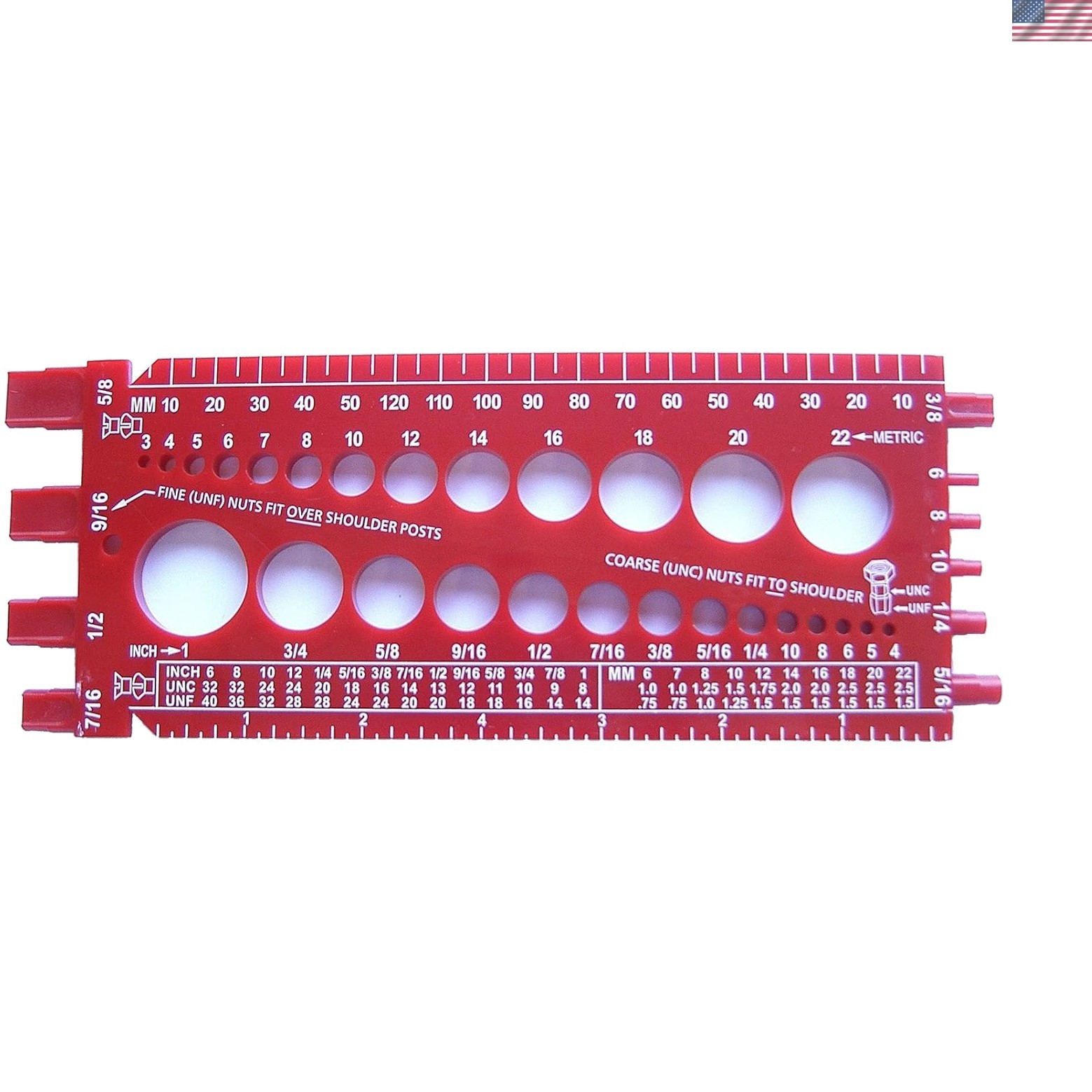 Essential Nut and Bolt Thread Gauge – Accurate Measurements for Professionals