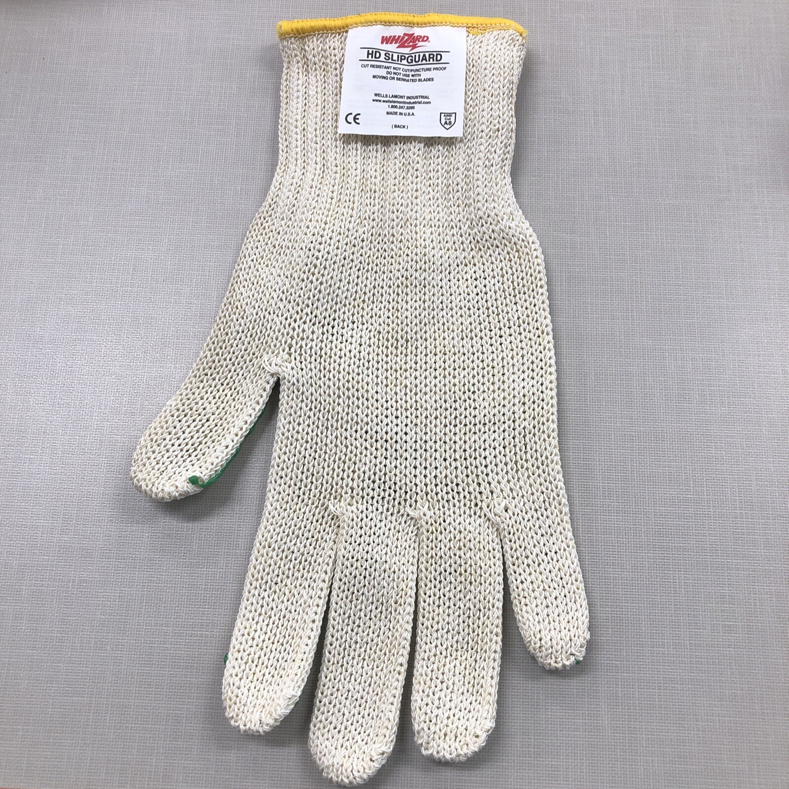 Wells Lamont Whizard Handguard Glove Large White Heavy Duty New