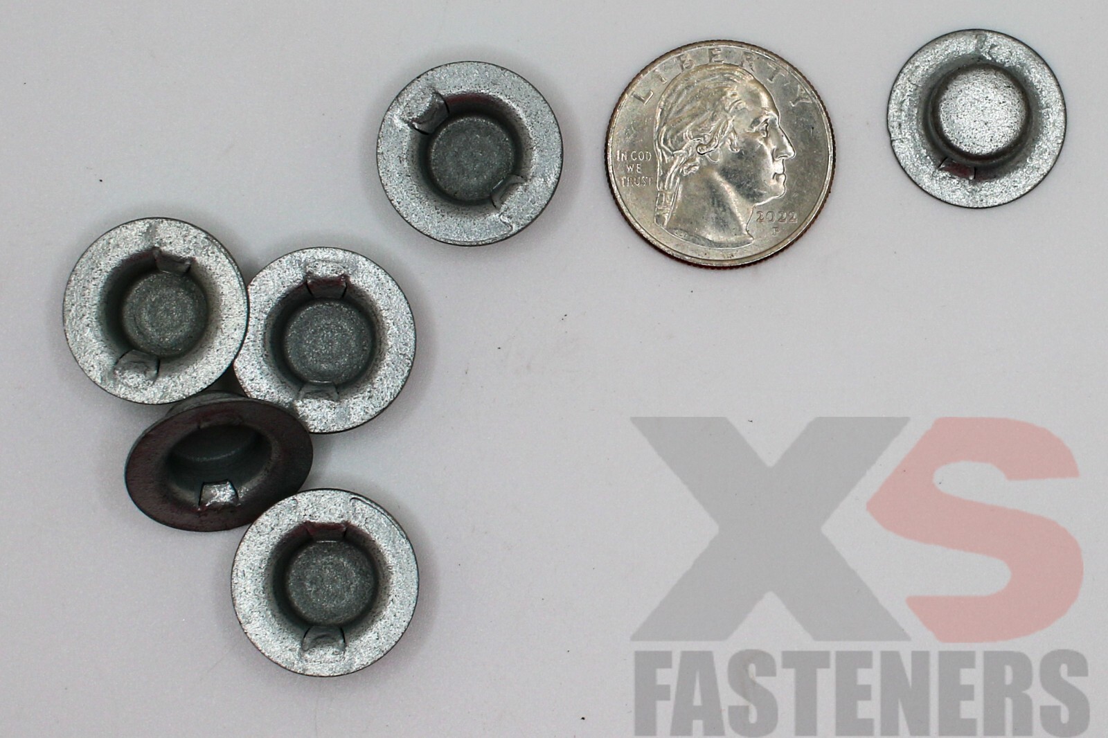 1/4″ Push On Cap Nut Steel Mechanical Zinc Plated (1000pcs)