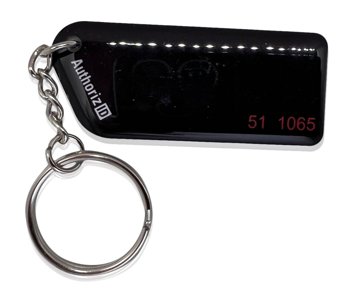 10 – 26 Bit Proximity Key Fobs Weigand AuthorizID Prox Keyfobs Epoxy Black Card