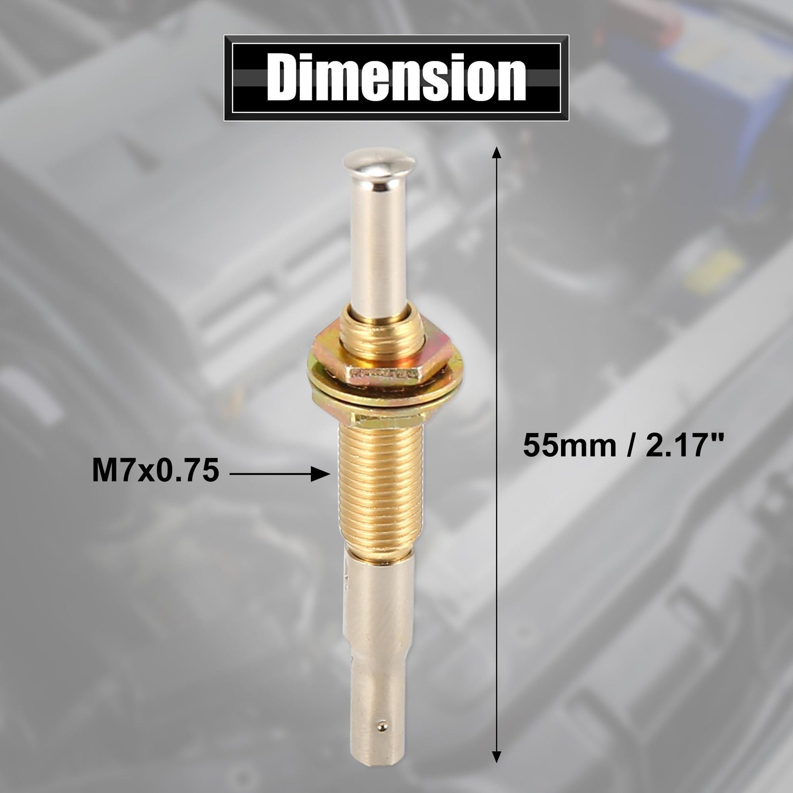 Adjustable Door Pin Switch Car Engine Trunk Waterproof Rustproof Universal