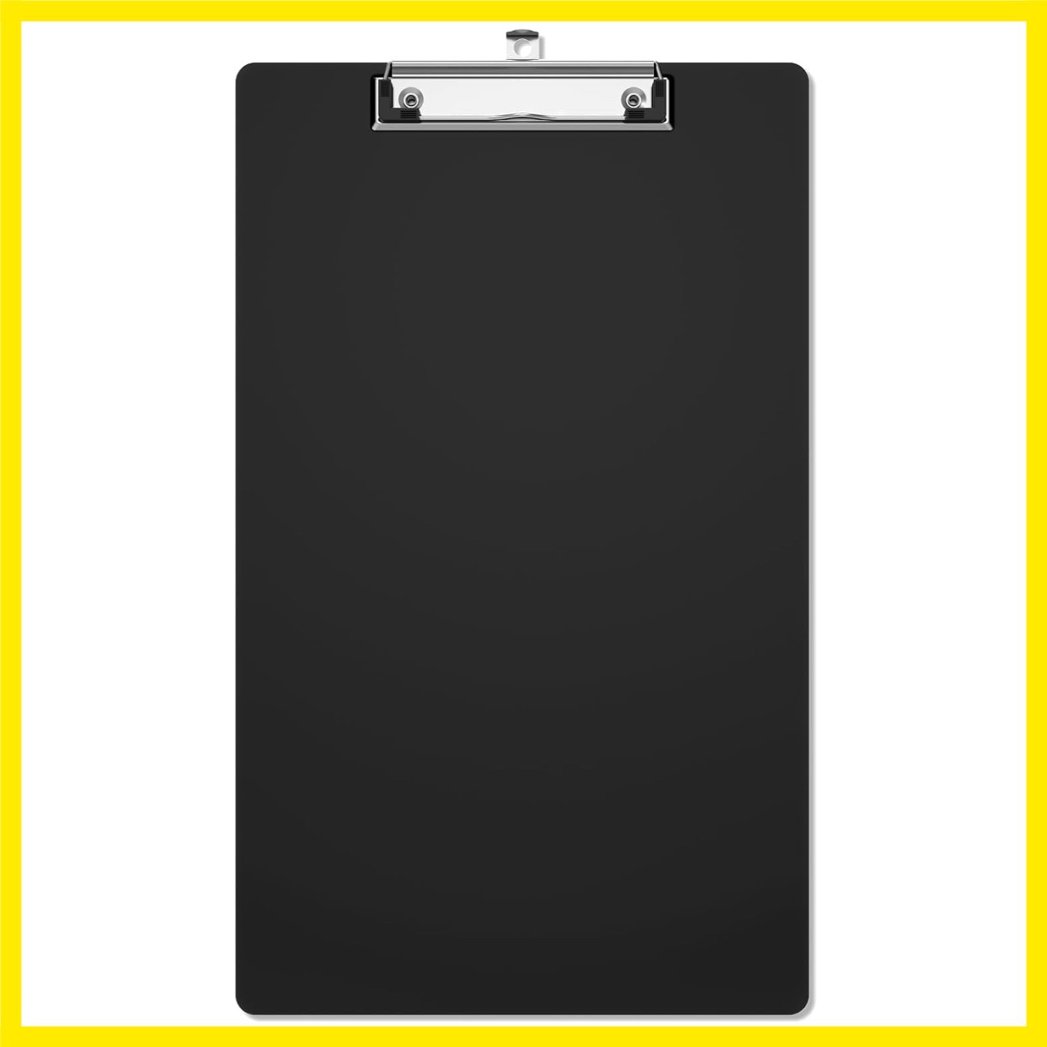 Plastic Legal Size Clipboard, Black 8.5 x 14 Clip Boards | Size 9 x 15 in, Lo…