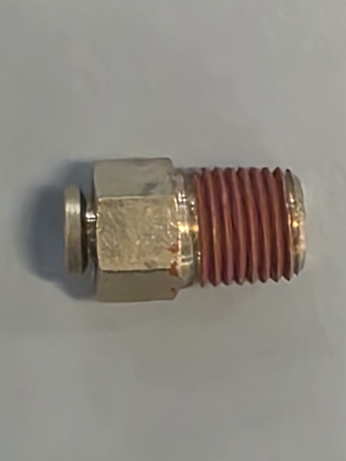 1/4″ Push Connect X 1/4″ MNPT, Brass
